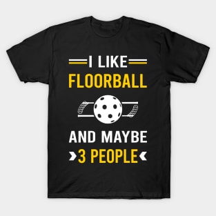 3 People Floorball T-Shirt